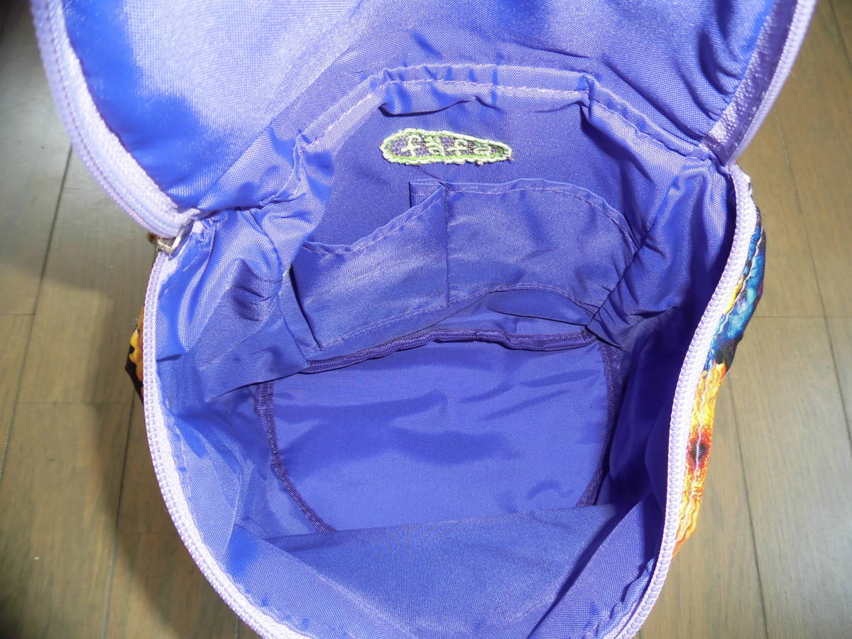 fefefafa* фиолетовый цветочный принт рюкзак *PEG baby рюкзак 