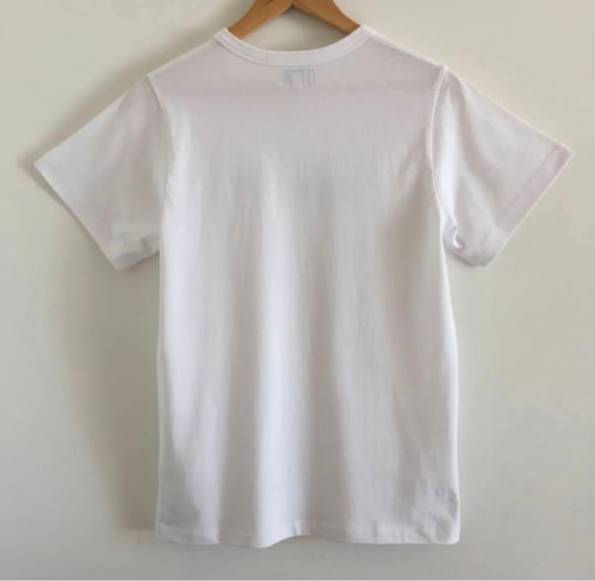 新品未使用　アニエスベー  agnes b.半袖ロゴTシャツ　ホワイト  レディースLサイズ