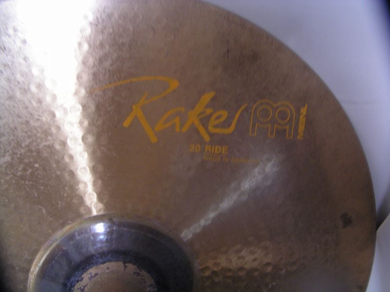 ★MEINL/マイネル　RAKER　20インチ・ライドシンバル・中古品_画像2