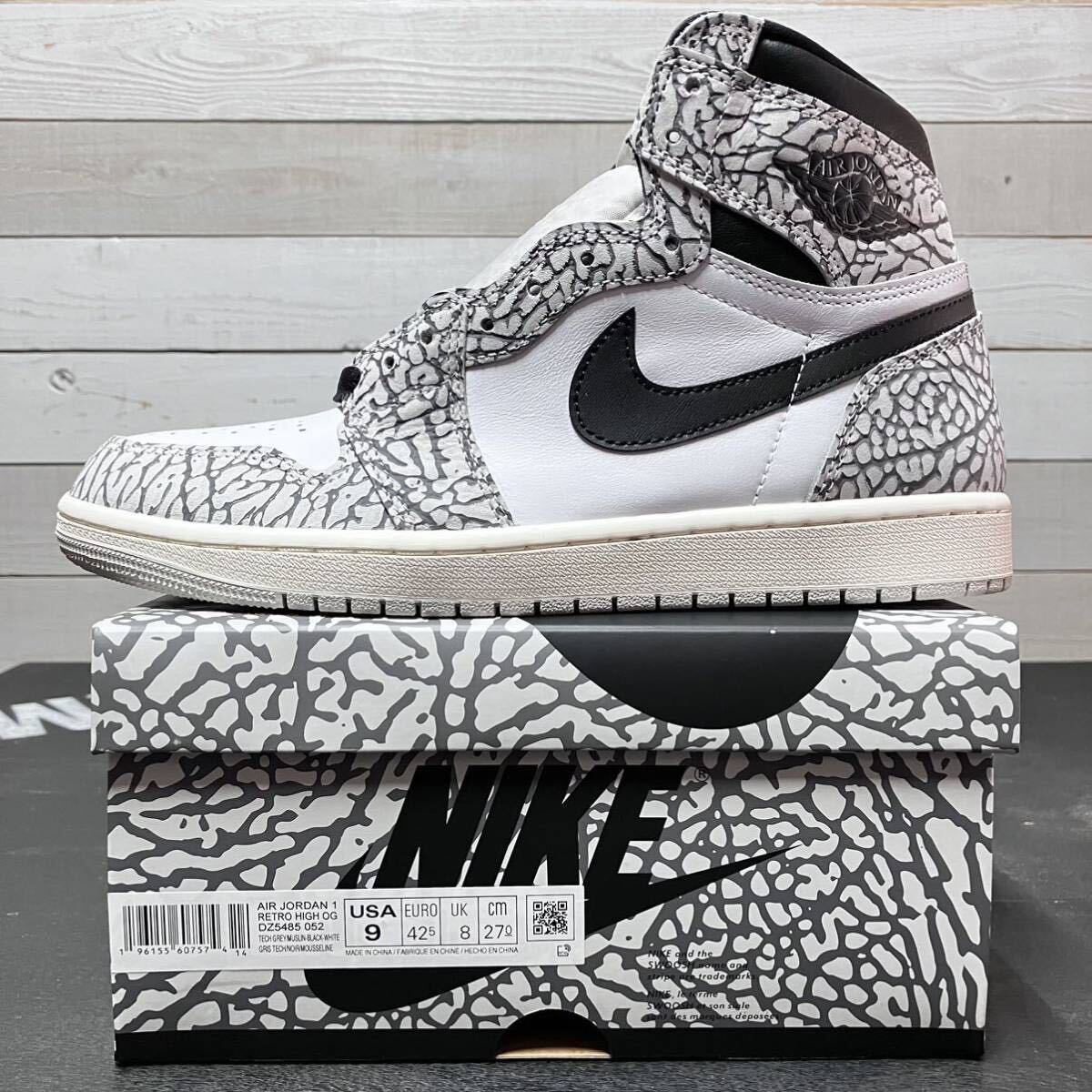 27cm NIKE AIR JORDAN 1 RETRO HIGH HI OG DZ5485-052 WHITE 27cm NIKE AIR JORDAN 1 RETRO HIGH HI OG DZ5485-052 WHITE