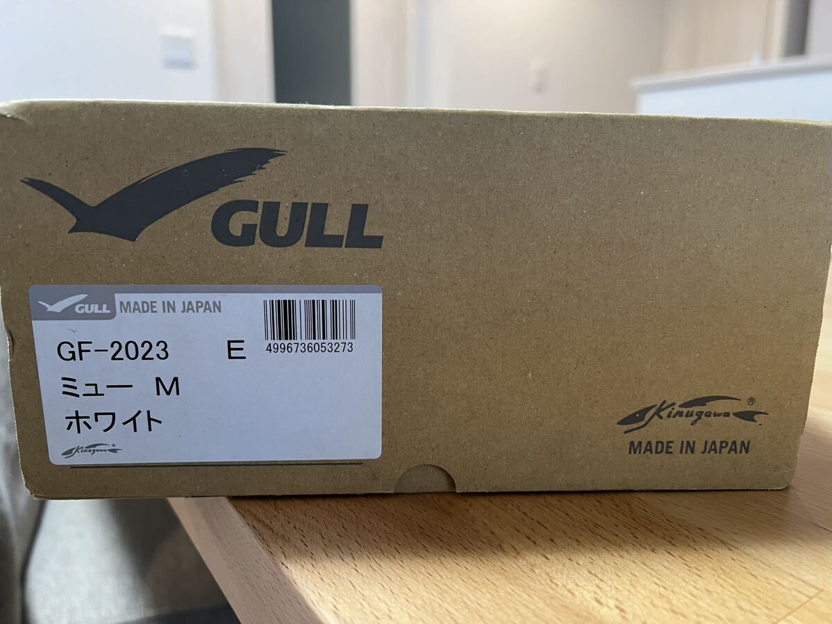 GULL MEW GF-2023 サイズM ホワイト ミュー ガルの画像3