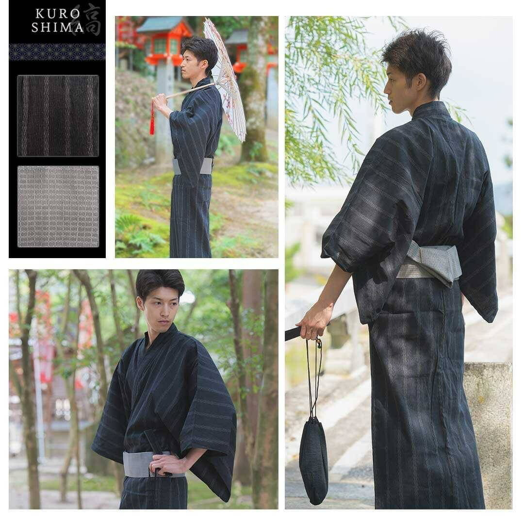 [2 size *4 color from selection ][* after purchase message please ] yukata men's for ... weave 3 point set is possible to choose 4 color summer man ... Japanese clothes gentleman 