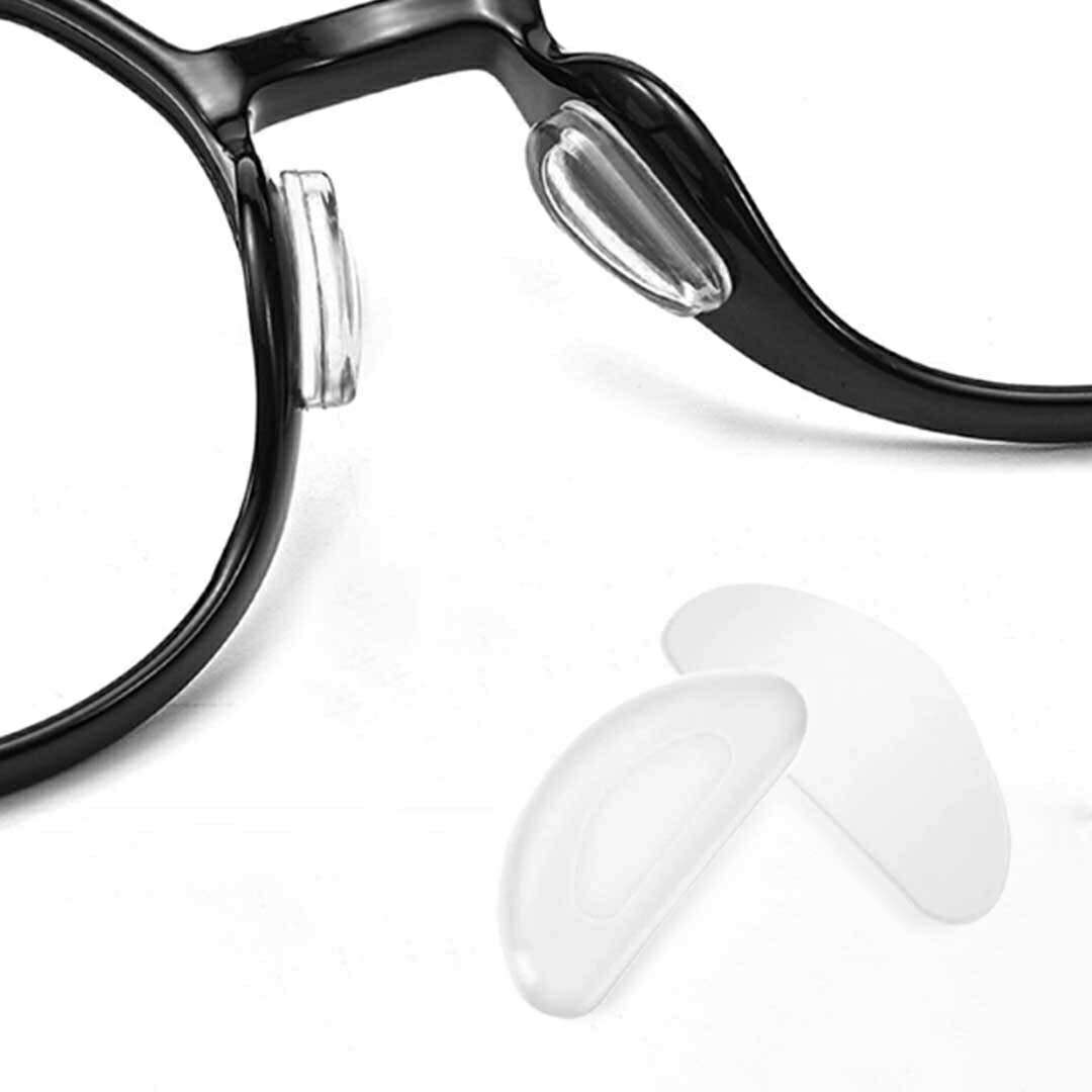 【3ペア】メガネストッパー ノーズパッド 3ペアセット 2個で1セット（両鼻） シリコン ホワイト メガネズレ防止 メガネ 眼鏡_画像4