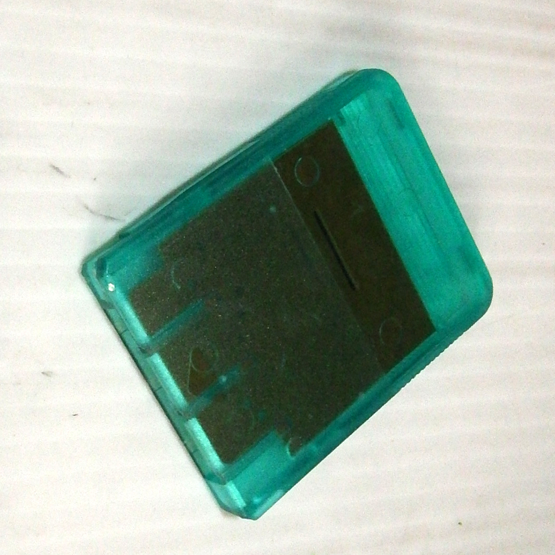 FU0504 PlayStation карта памяти кейс нет зеленый емкость 15 блок 