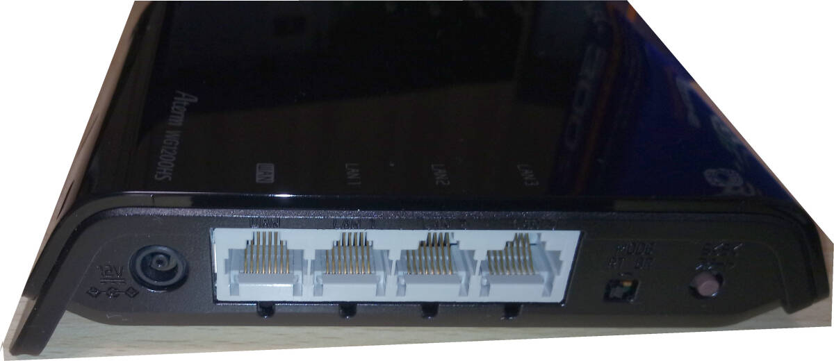 美品 NEC Wi-Fiルーター Aterm WG1200HS 無線LAN_画像4