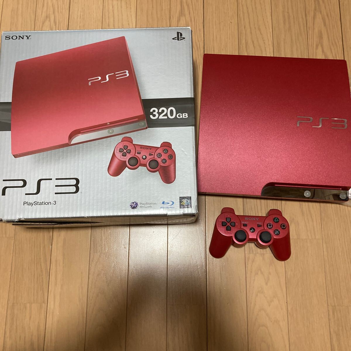 PS3 body CECH-3000BSR scarlet red 