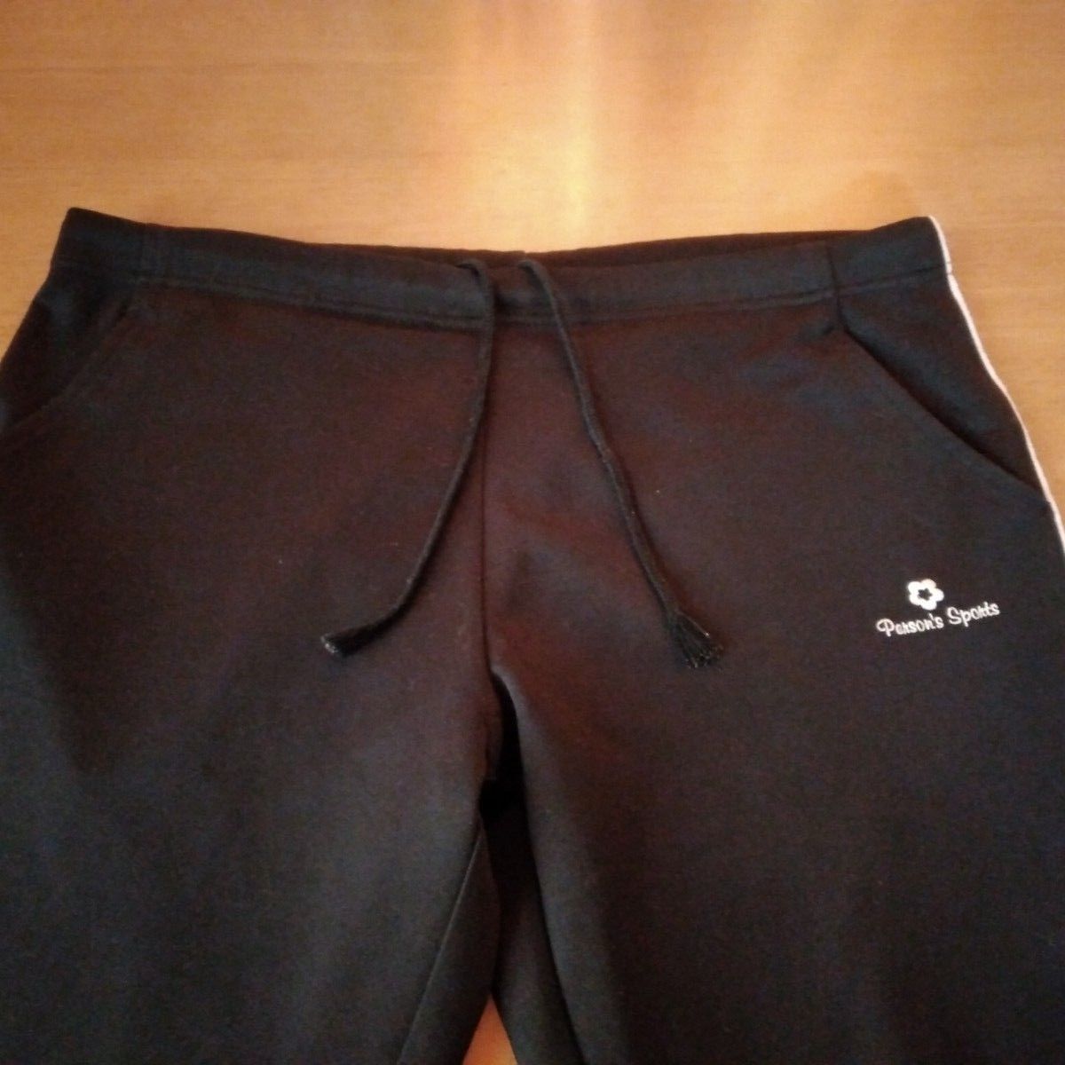 PERSONZSPORT ジャージパンツ 黒 ブラック L