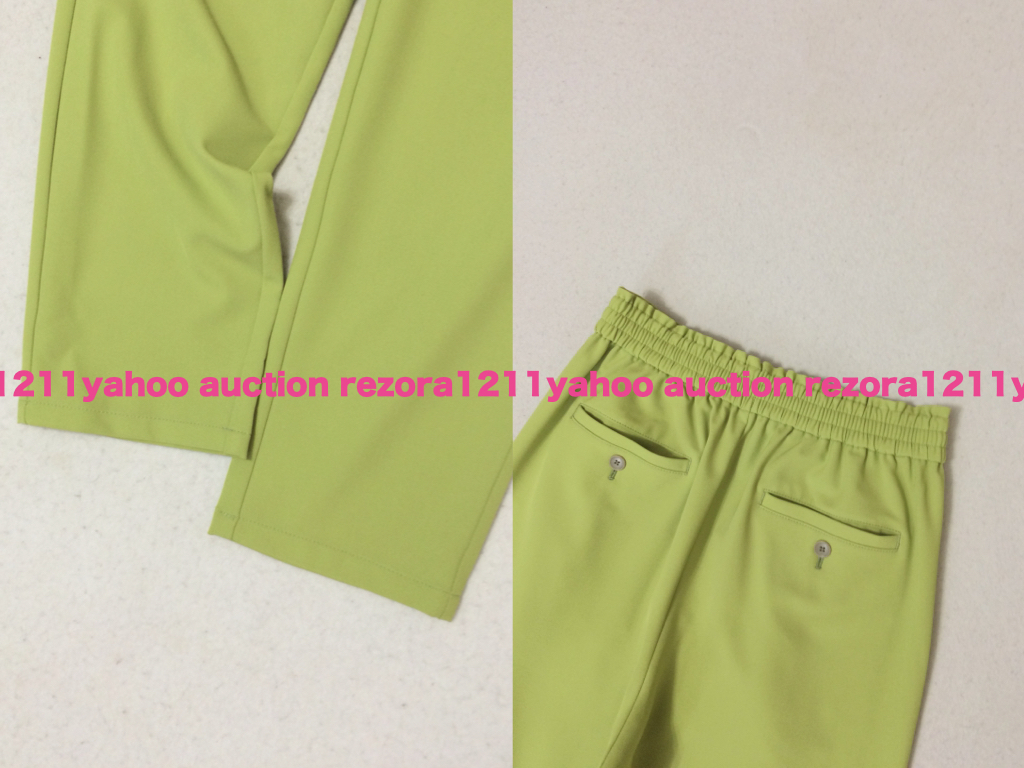 green label relaxing UNITED ARROWS ユナイテッドアローズ きれい色 ドロスト イージー ストレッチ テーパード パンツの画像6