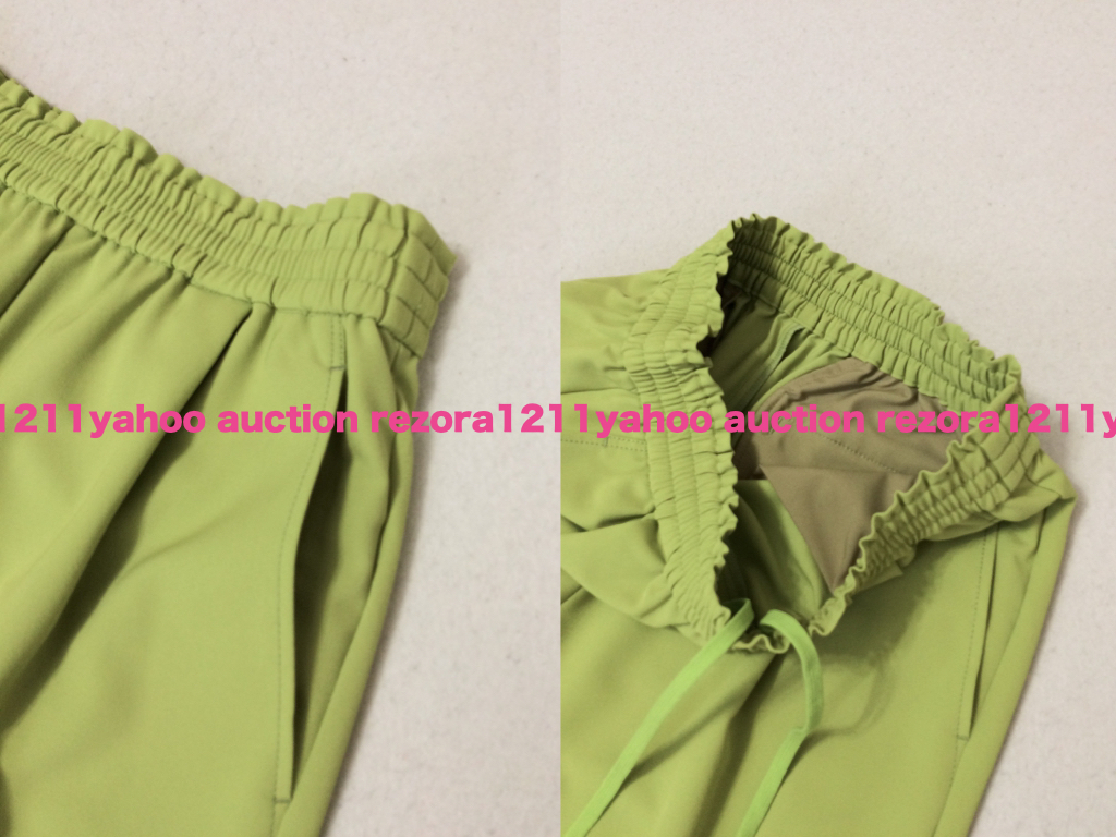 green label relaxing UNITED ARROWS ユナイテッドアローズ きれい色 ドロスト イージー ストレッチ テーパード パンツの画像5