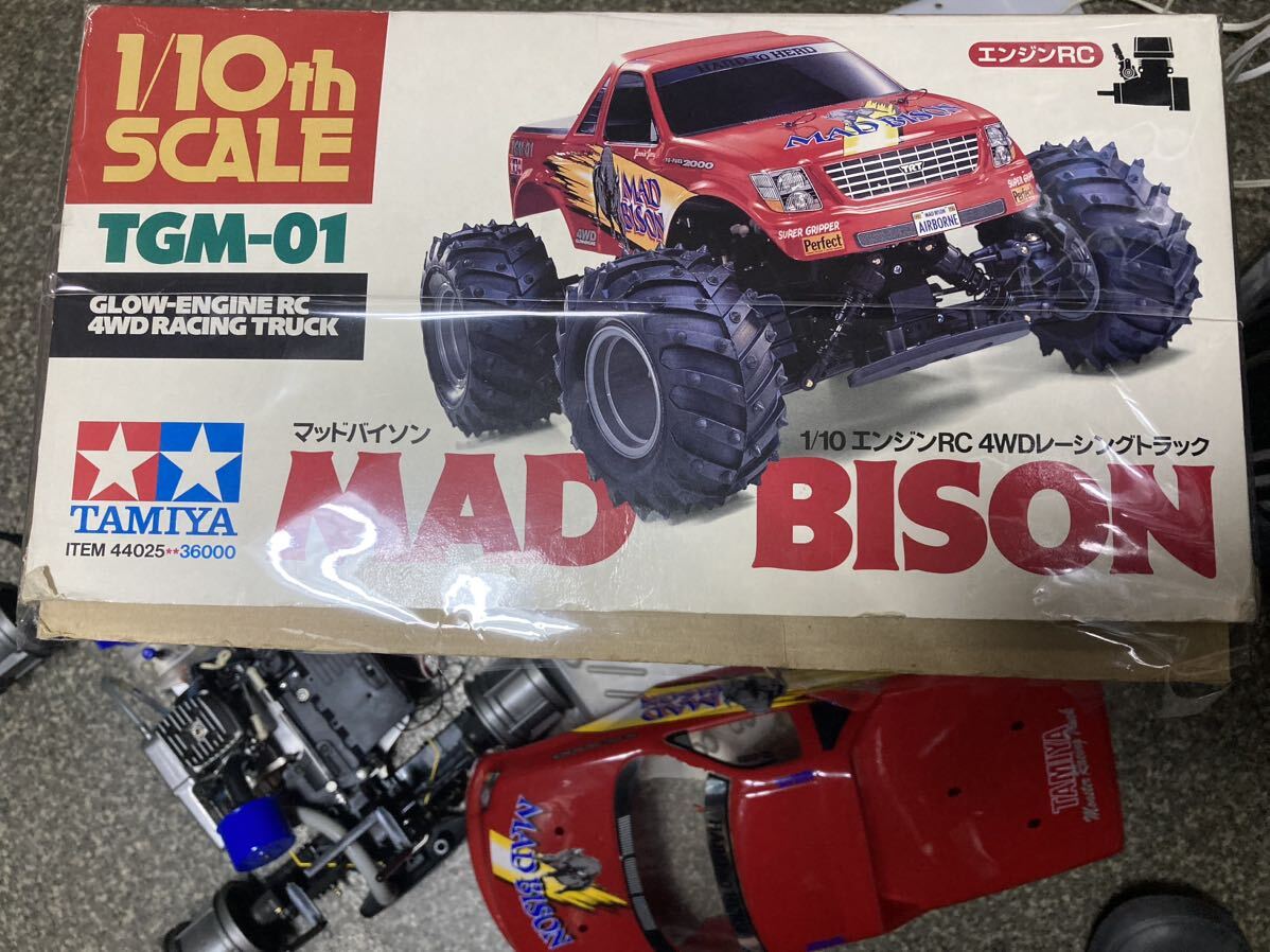 低価格 □タミヤ マッドバイソン FS15エンジン サーボメカ搭載 低価格 □タミヤ マッドバイソン FS15エンジン サーボメカ搭載
