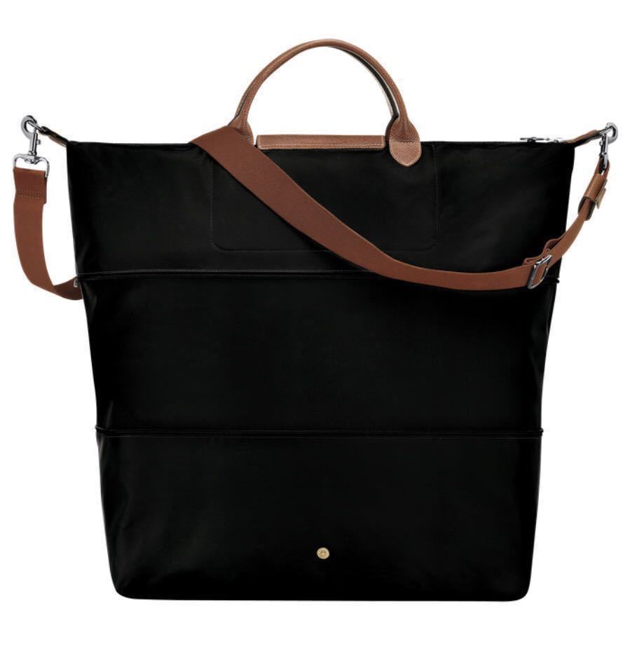 [ new goods ] Long Champ Boston bag 1911 089 001ru*p rear -juLE PLIAGE TRAVEL BAG black 