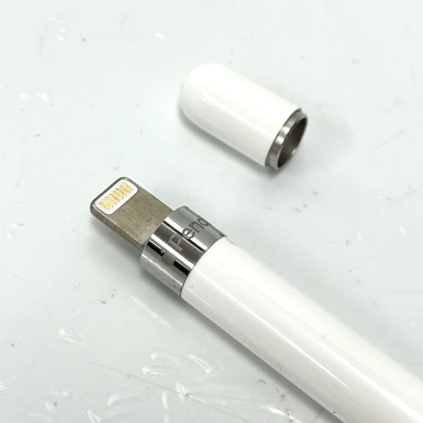 【美品】Apple Pencil アップルペンシル 第一世代 MK0C2J/A Model A1603 接続確認済 iPad用 タッチペン iPad用アクセサリー ホワイト DA0_画像6