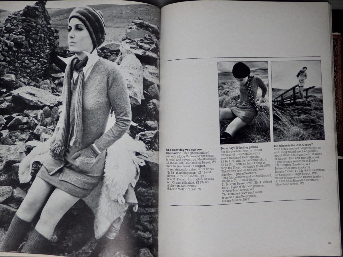 【洋書/女性誌】QUEEN 1969年7月◆カルチャー/ファッション/ロイ・ストロング/Rupert Lycett Green_画像7