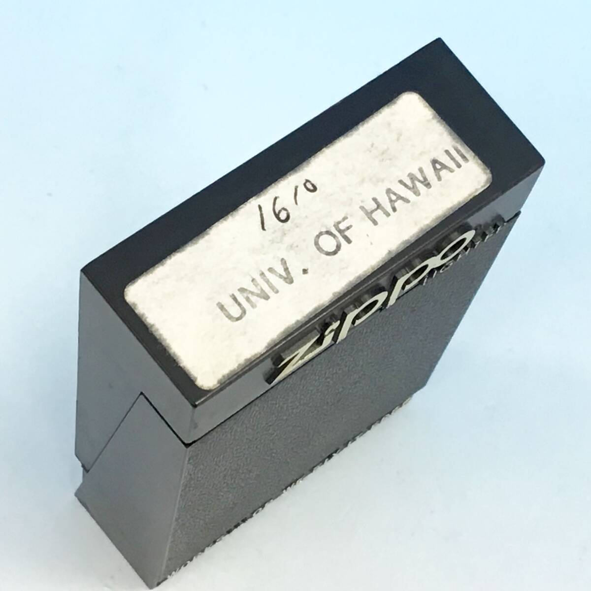 ZIPPO HAWAII UNIVERSITY 喫煙具 喫煙グッズ 煙草 タバコ コレクション ハワイ ユニバーシティ シルバー ジッポの画像8