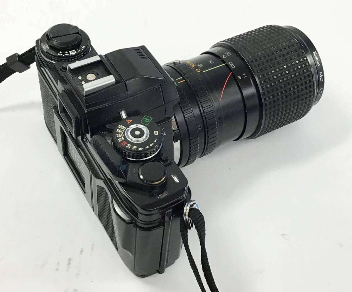 MINOLTA X-700 カメラ ボディ 黒/ブラック レンズ RMC Tokina 35-105mm 1:3.5-4.3 一眼レフ フィルムカメラ ミノルタ_画像4