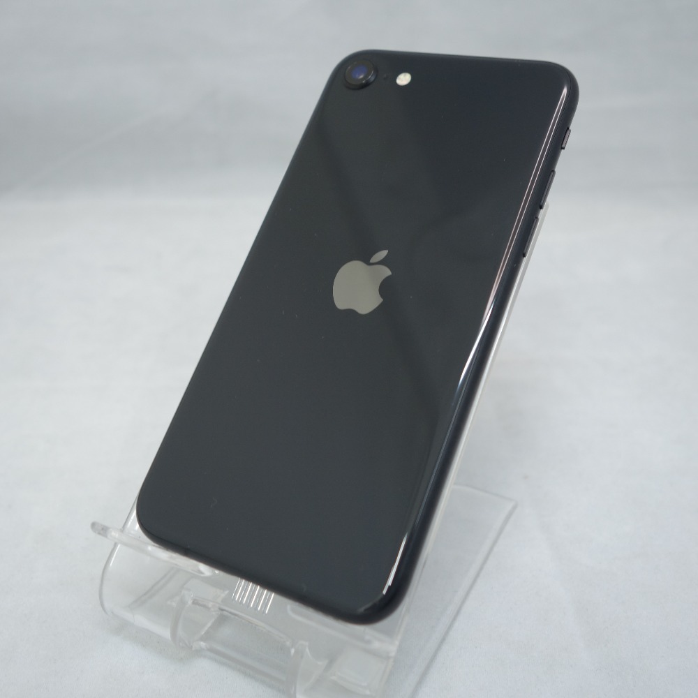 SIMフリー版 Apple iPhone SE 第2世代 アイフォン エスイーダイニセダイ 64GB ブラック 本体のみ MX9R2J/Aの画像2