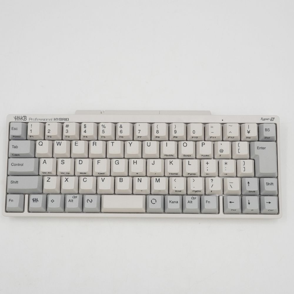 PFU ピーエフユー PC周辺機器 HHKB Professional HYBRID Type-S 日本語配列／白 Happy Hacking Keyboard PD-KB820WS 美品の画像3