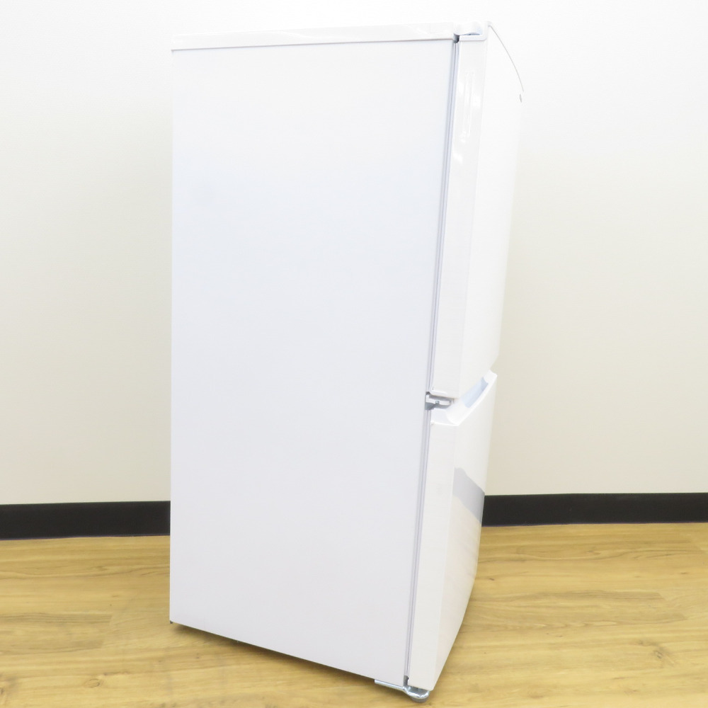 SHARP シャープ 冷蔵庫 152L 2ドア つけかえどっちもドア SJ-D15H-W ナチュラルホワイト 2022年製 一人暮らし 洗浄・除菌済み_画像2