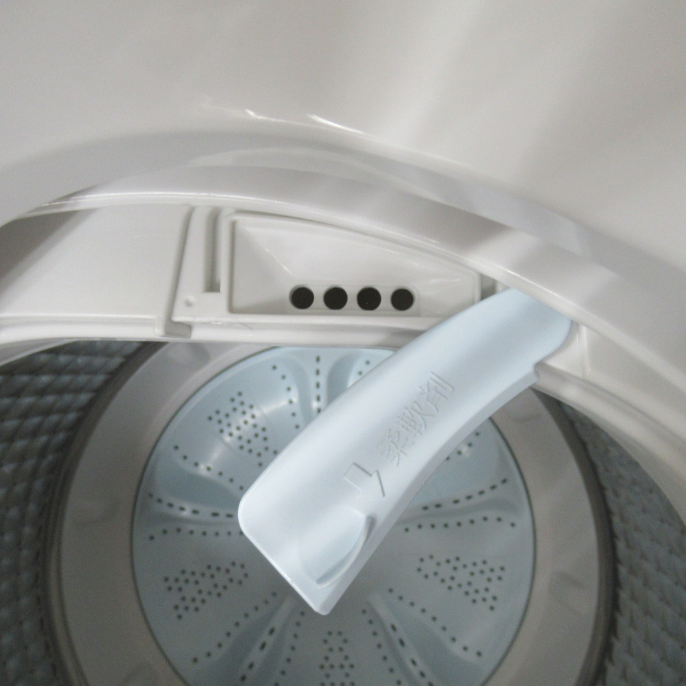 AQUA アクア 全自動電気洗濯機 AQW-G50HJ 5.0kg 2019年製 ホワイト 簡易乾燥機能付 一人暮らし 洗浄・除菌済み_画像6