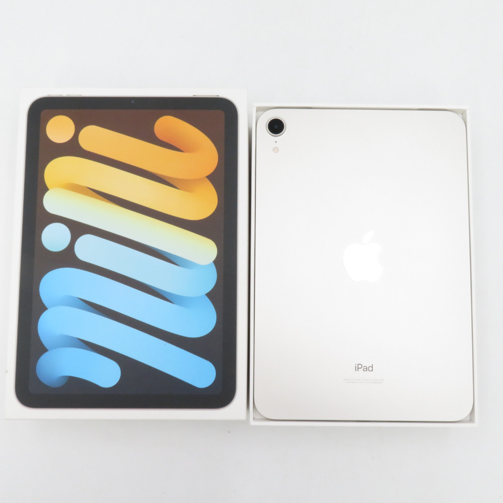 Apple iPad mini 第6世代 Wi-Fiモデル MK7P3J/A スターライト 64GB_画像2