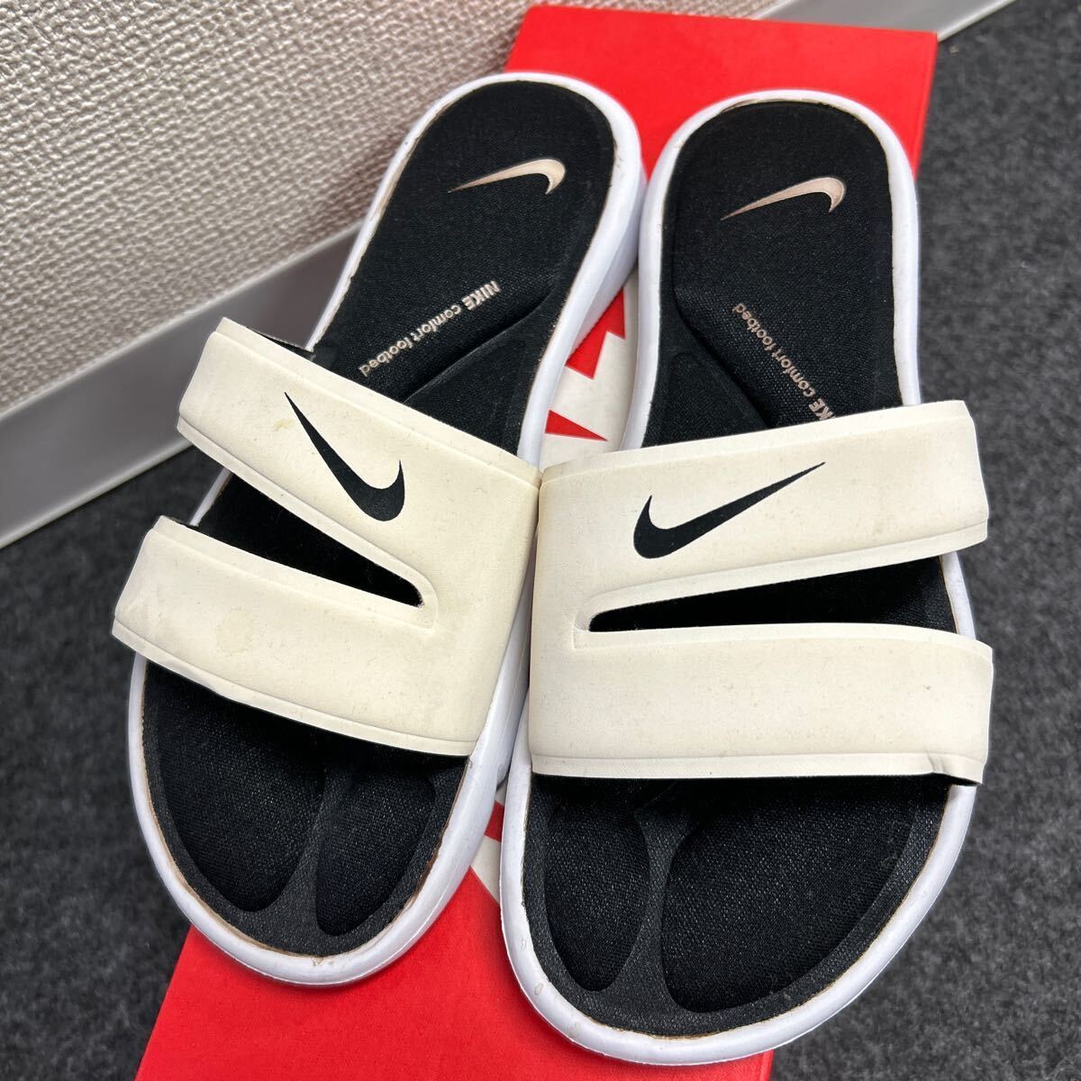 NIKE sandals ULTRA COMFORT SLIDE light weight 23cm