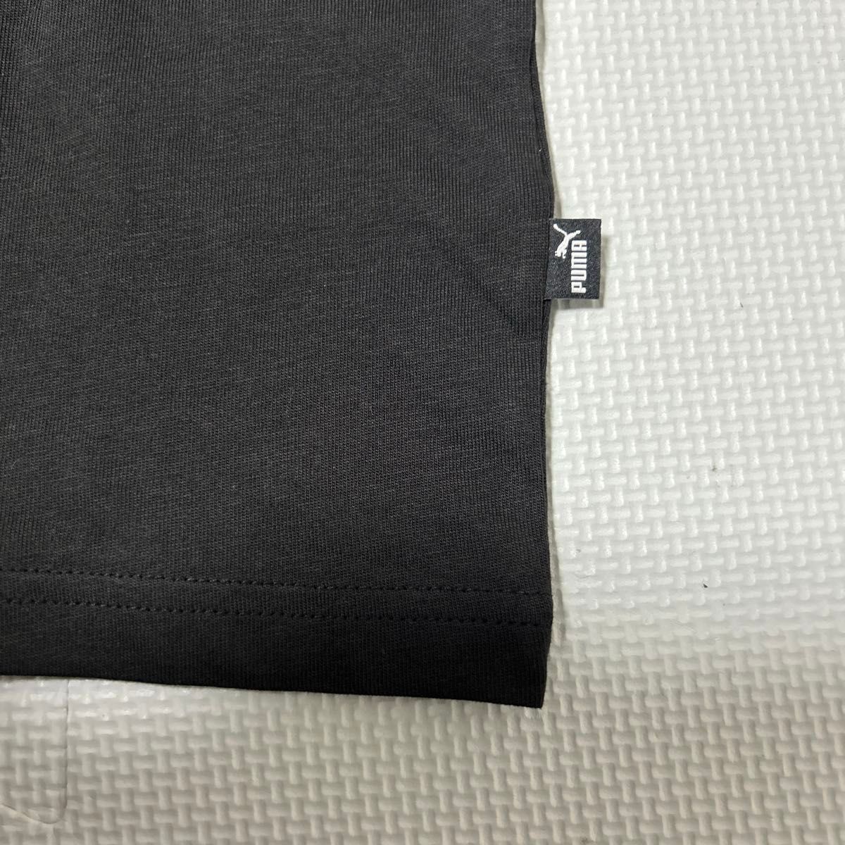 プーマ　PUMA メンズプリント半袖Tシャツ　ブラックMサイズ　新品未使用