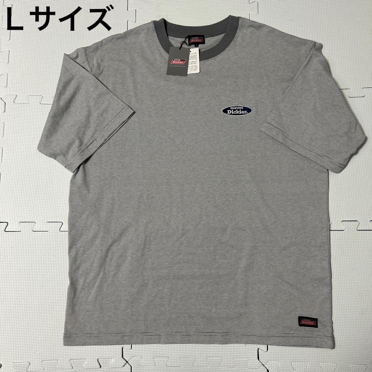 デェッキーズ　DICKIES メンズ半袖Tシャツ　グレー系　Ｌサイズ 新品未使用