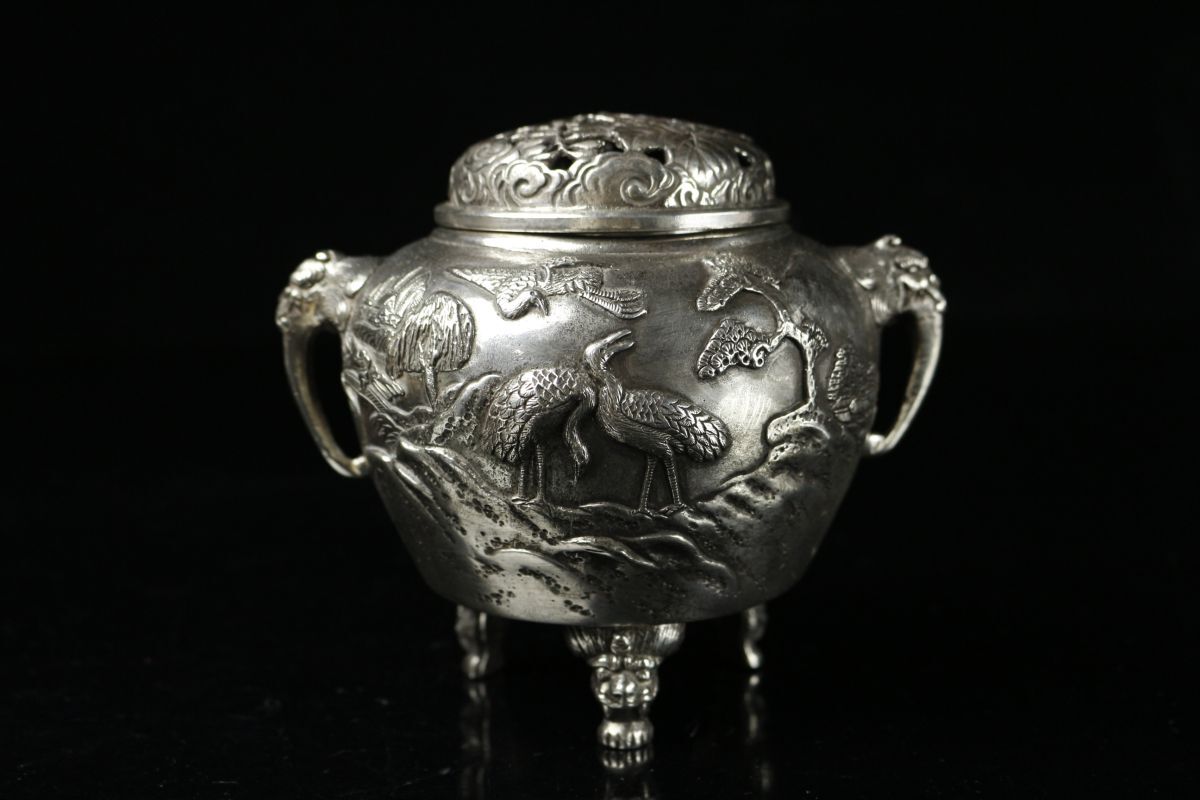 [LIG] hour price ... wide structure silver made animal scenery map three pair censer 15.1.1. box attaching old work of art collector . warehouse goods [.UT]24.04