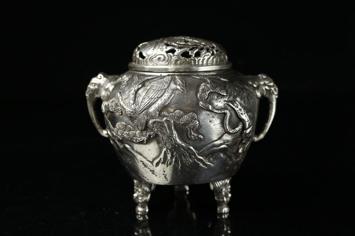 [LIG] hour price ... wide structure silver made animal scenery map three pair censer 15.1.1. box attaching old work of art collector . warehouse goods [.UT]24.04