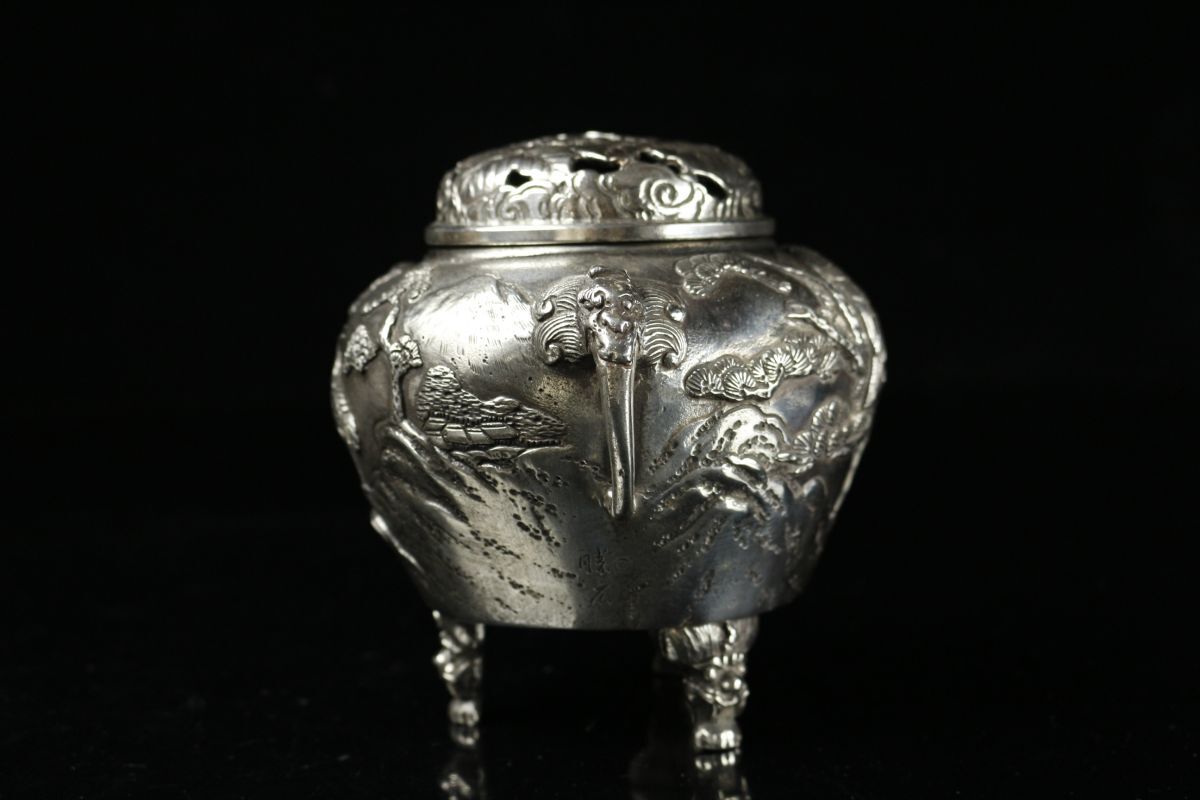 [LIG] hour price ... wide structure silver made animal scenery map three pair censer 15.1.1. box attaching old work of art collector . warehouse goods [.UT]24.04