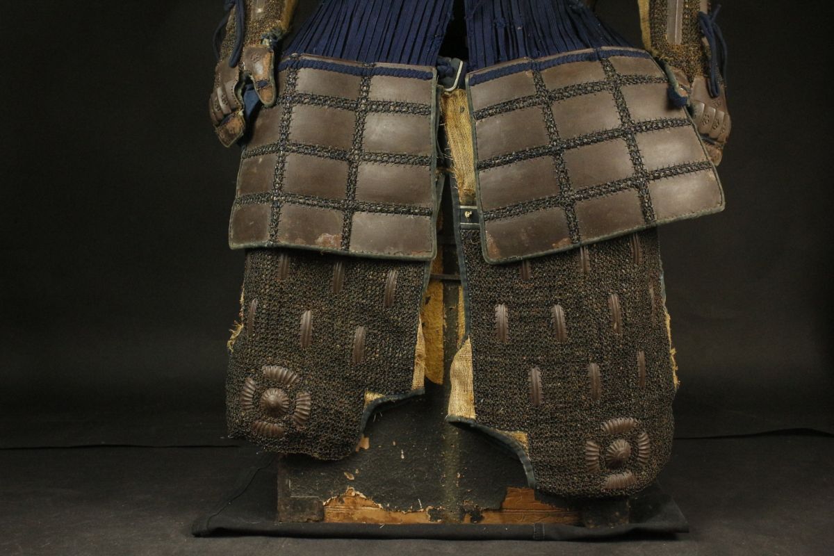 [LIG] Murakami water army place . old iron ground armour complete set lantern helmet armor Edo period .. year number paper . armour . Chugoku district old house pickup [.QIU]24.5