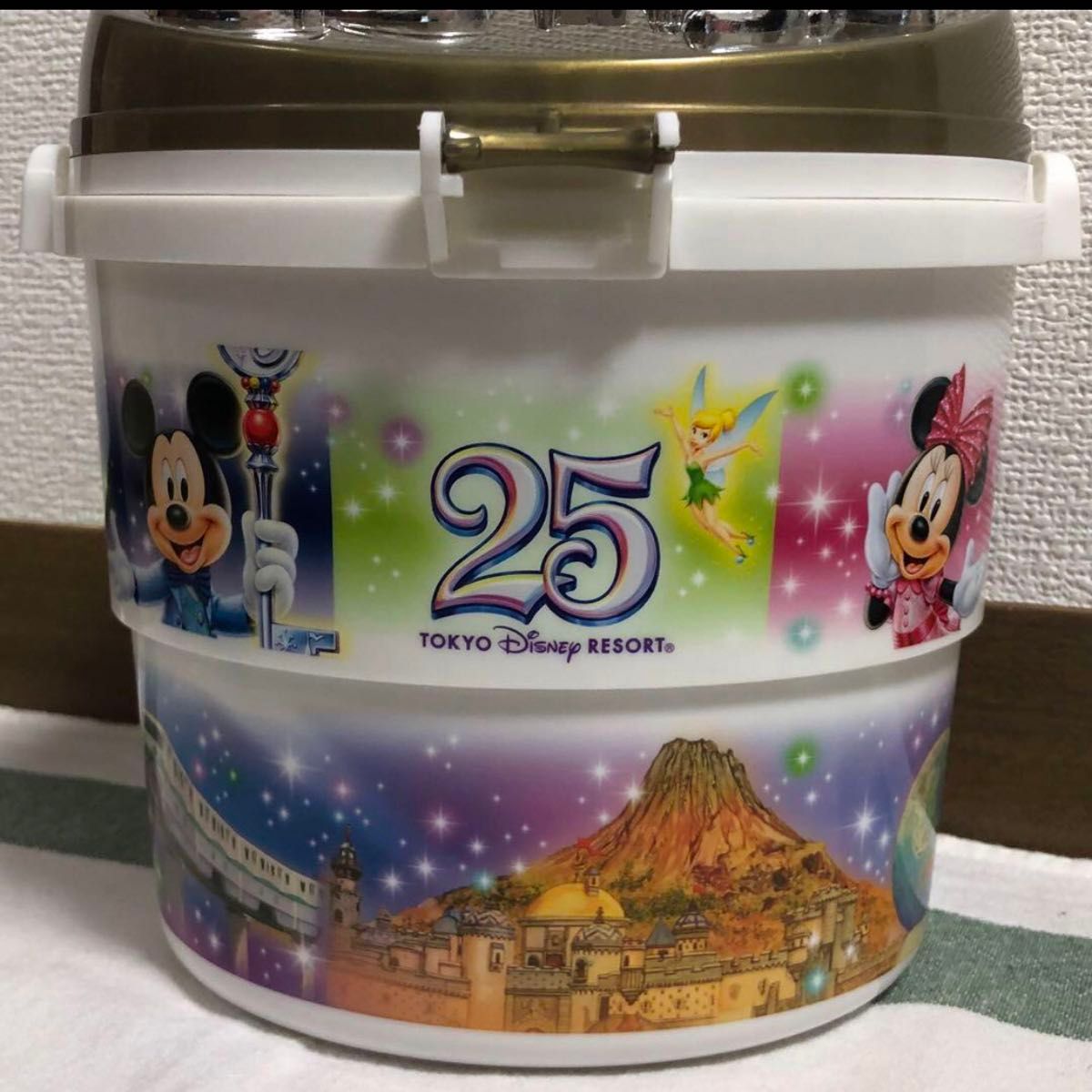 東京ディズニーリゾート　25周年　ポップコーンバケット