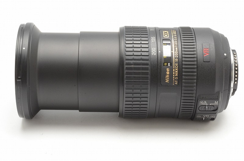 ◆美品◆Nikon AF-S 18-200mm f3.5-5.6G DX VR IF-ED Auto Focus Zoom Lens ニコン デジタル 一眼レフ カメラ ズーム レンズ T096_画像8