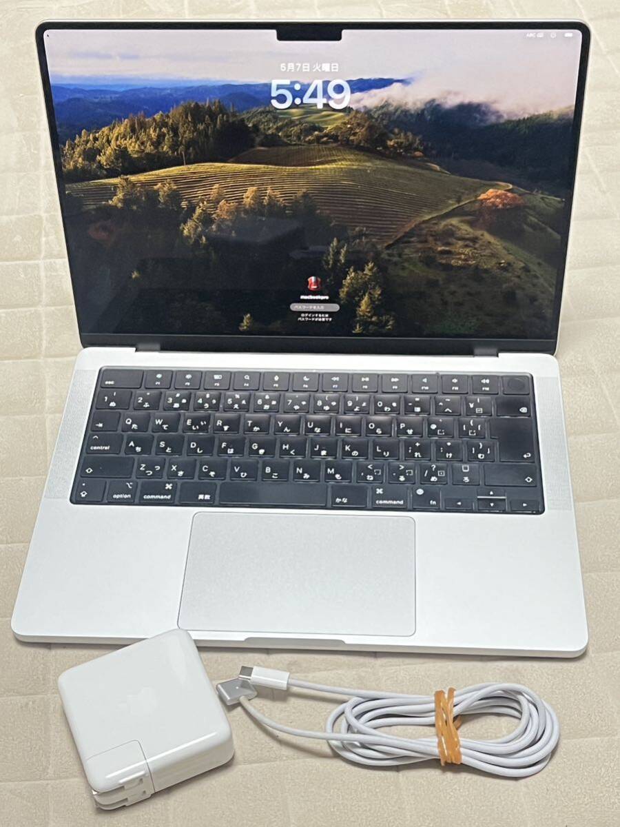  used Apple MacBookPro 14-inch 2021 / Apple M1 Pro / 32GB / SSD:1TB / control number 55500000001-0000045439