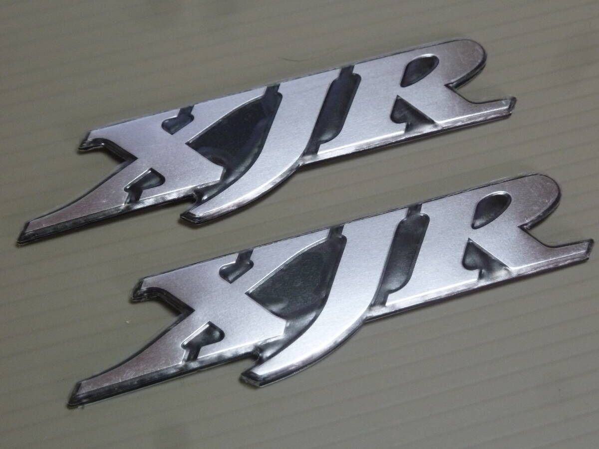 XJR400 Yamaha original side cover emblem left right set new goods 