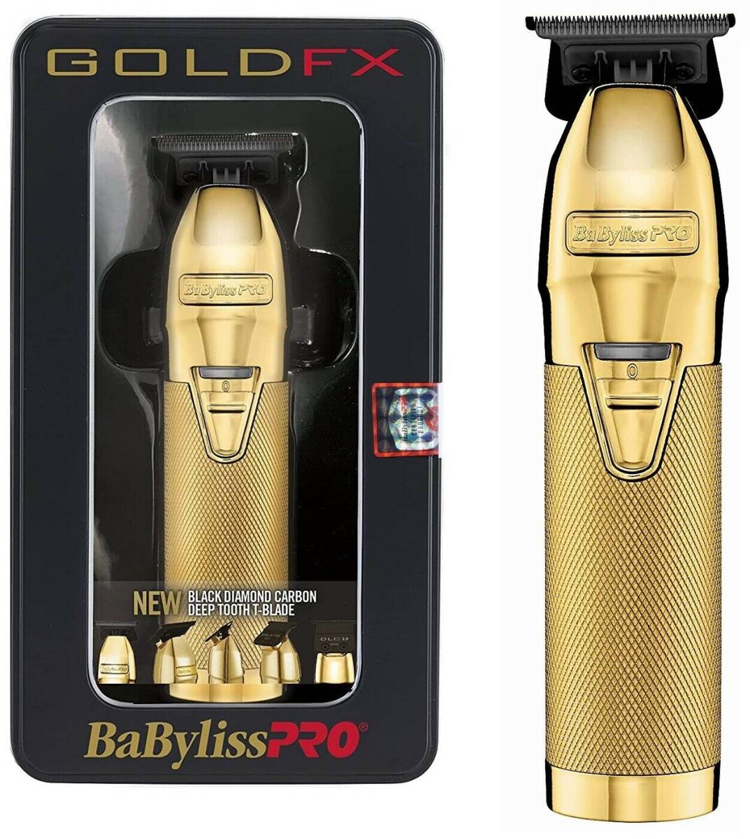 新品未使用 BaByliss Pro FX787G トリマー バリカン ベビリスプロ コードレス 美容師 理容師 店舗用 家庭用 ゴールド 金 バーバー 箱も綺麗_画像1