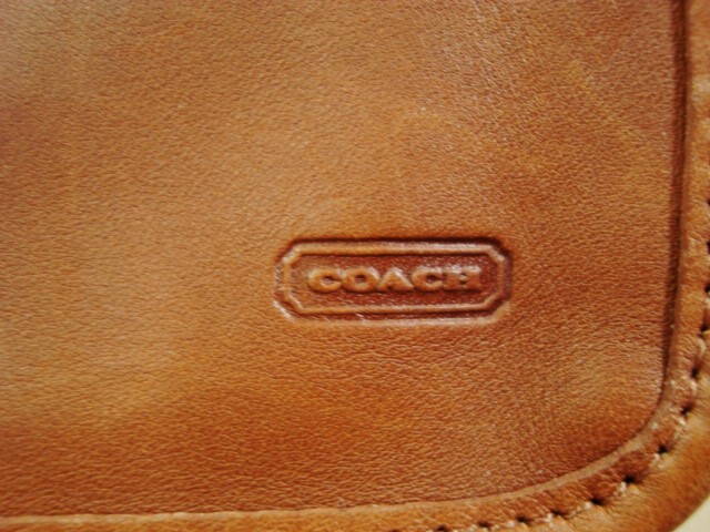 COACH コーチ／オールドコーチ★本革 ポーチ★やや難有_画像6