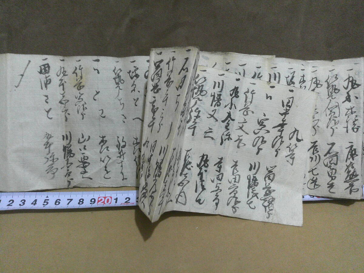 ◎蔵出・古文書「明治初期～中期頃・家格付一覧」_画像4