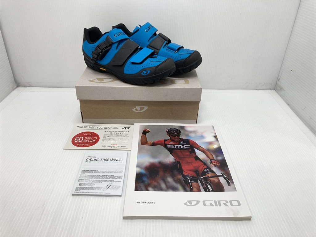★★ジロ GIRO テラデューロ TERRADURO ビンディングシューズ ブルー EU41.5 26.5cm MTB