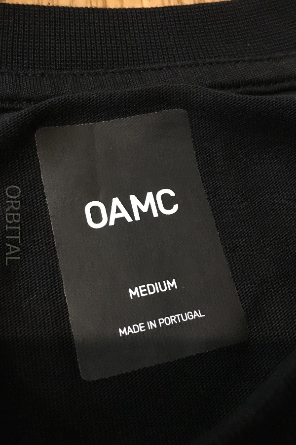 二子玉)OAMC オーエーエムシー 未使用 半袖Tシャツ ブラック OAMP708667 メンズ M 国内正規_画像6