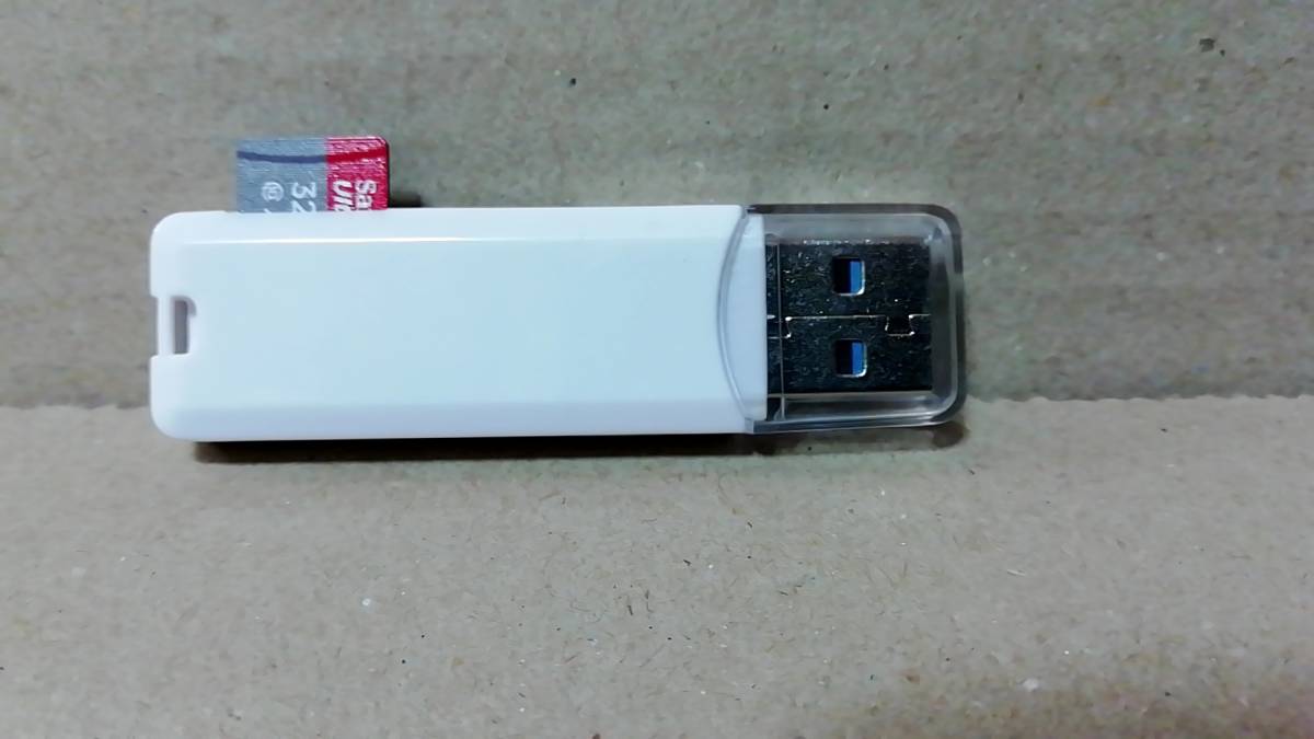 USB3.0カードリーダー　microSDカード＆SDカード対応_画像4