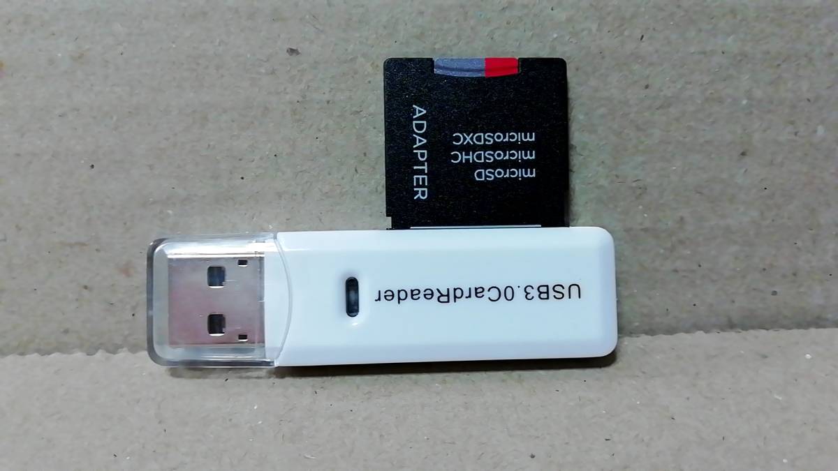 USB3.0カードリーダー　microSDカード＆SDカード対応_画像3