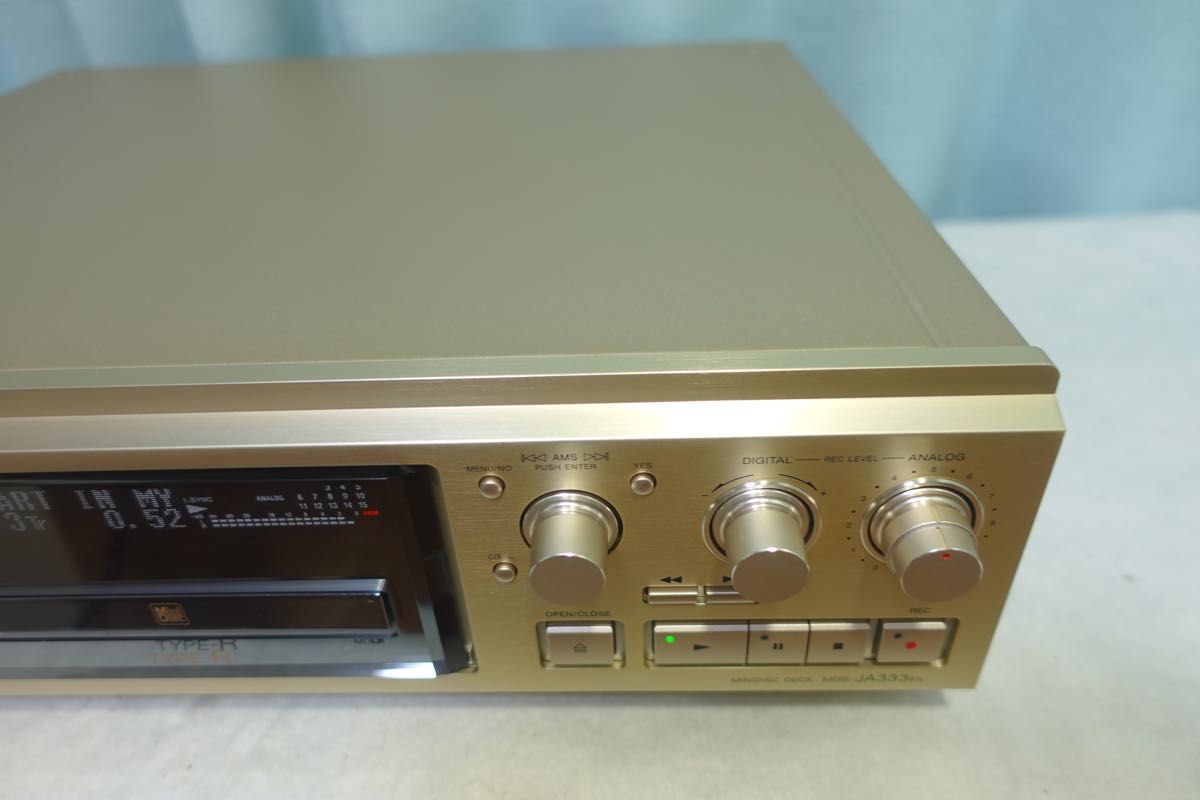 SONY MDS-JA333ES MDデッキ 動作品 リモコン付|Yahoo!フリマ SONY MDS-JA333ES MDデッキ 動作品 リモコン付|Yahoo!フリマ