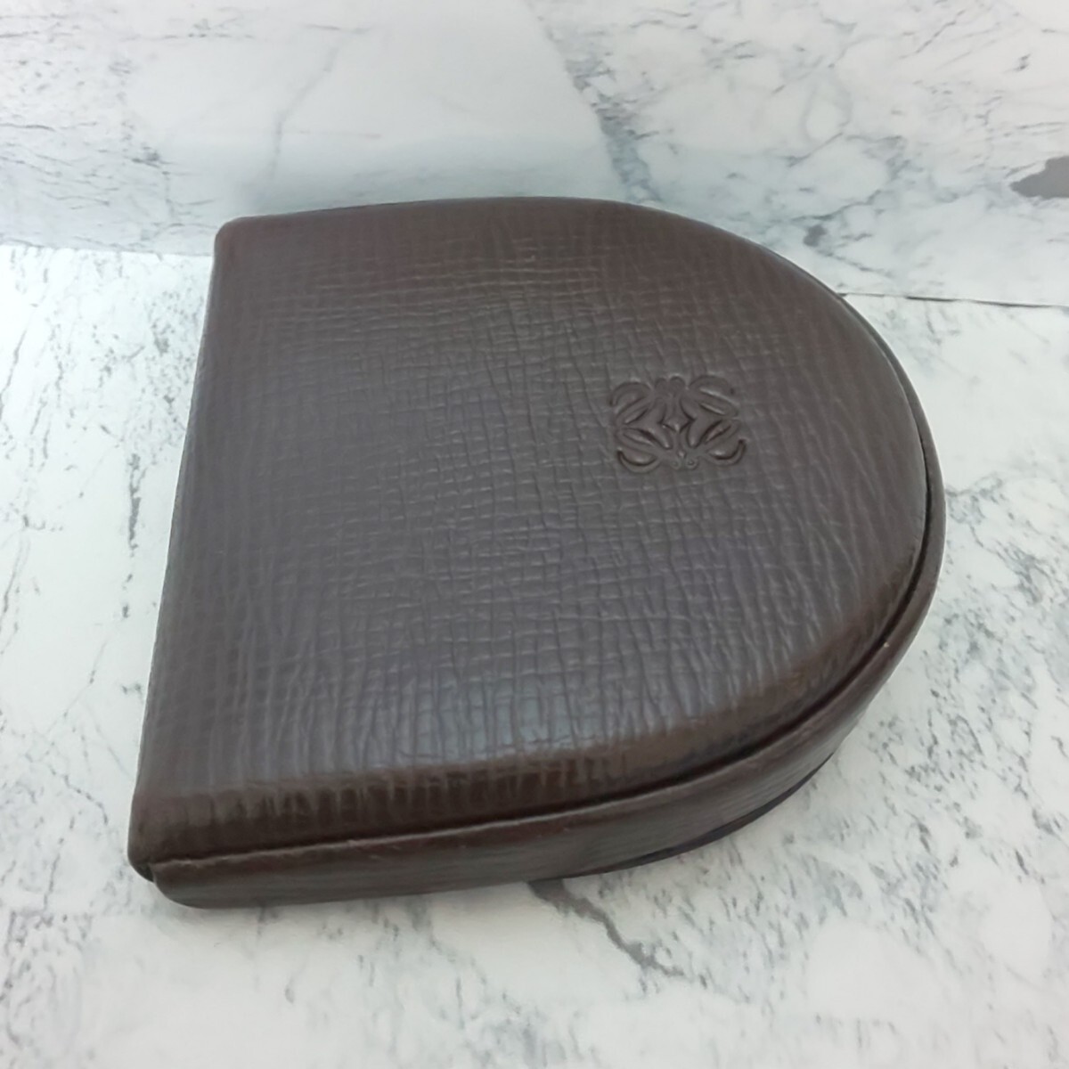 美品/希少】LOEWE ロエベ アナグラム コンパクトコインケース 美品/希少】LOEWE ロエベ アナグラム コンパクトコインケース