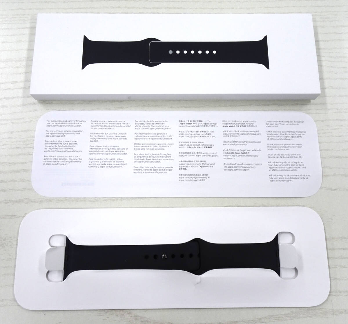Apple Watch Series 9 GPS+Cellularモデル 45mm MRMD3J/A ミッドナイトアルミニウム/ミッドナイトスポーツバンド_画像9