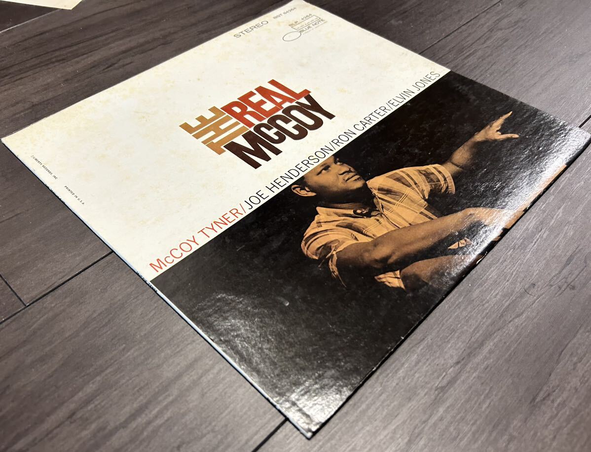 青白Libery McCoy Tyner / The Real McCoy / BLUE NOTE / Joe Henderson Elvin Jones / Spiritual Jazz Rare Groove ブルーノート_画像2