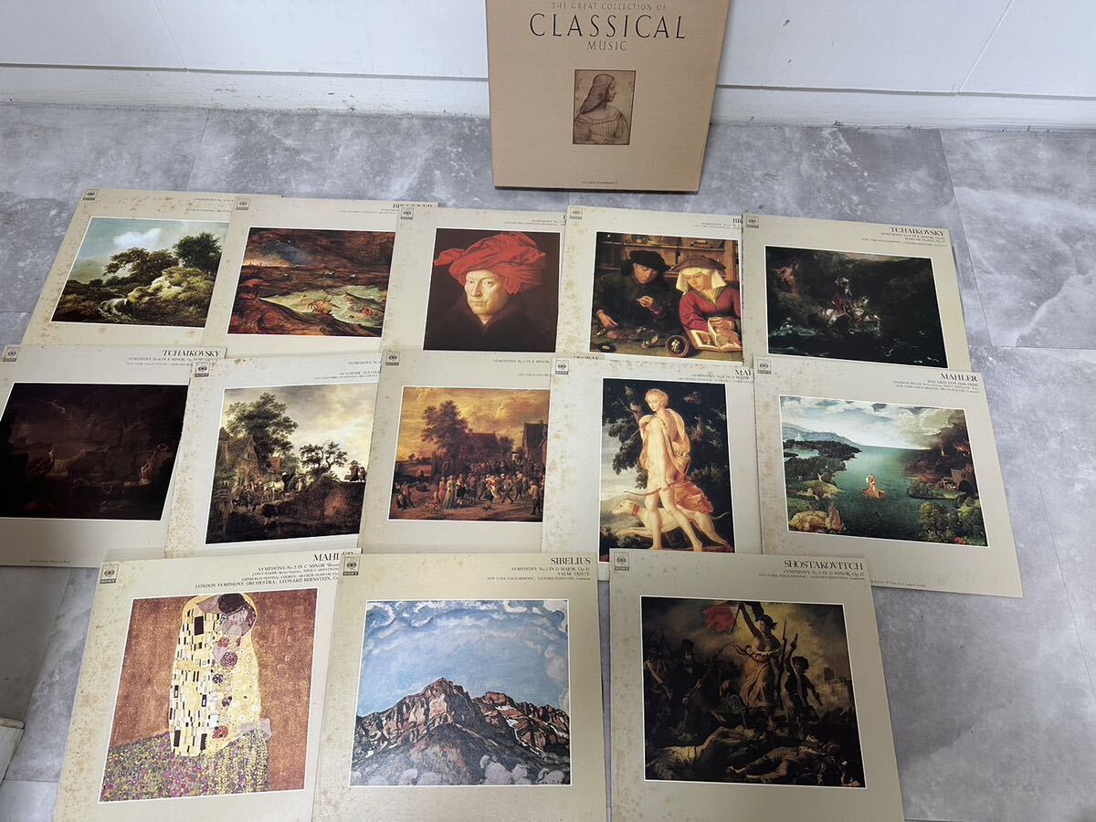LP/100枚/全8巻/THE GREAT COLLECTION OF CLASSICAL MUSICCBS/SONY 世界クラシック音楽大系　傷、汚れあり 120サイズ ヤマト_画像4