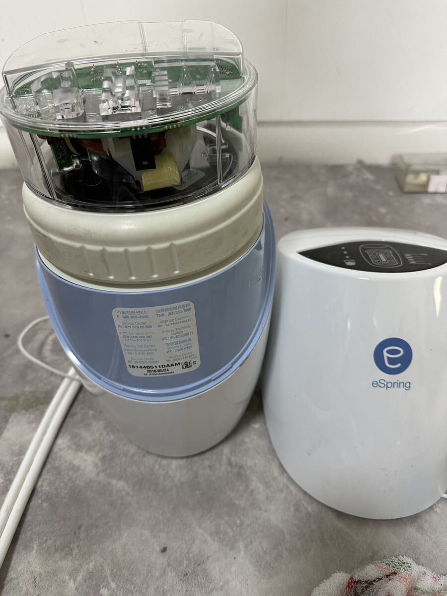 Amway アムウェイ eSpring 浄水器 浄水器 据え置き型 イースプリング 通電確認 済　100サイズ_画像4