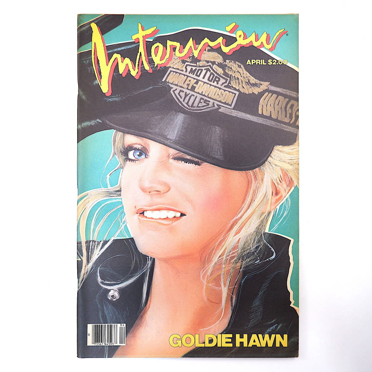 Interview magazine 1983年4月号◎ゴールディホーン/ジョンヴォイト/ゲオルクバーゼリッツ/マドンナ/シンディローパー/ アンディウォーホル - サブカルチャー Interview magazine 1983年4月号◎ゴールディホーン/ジョンヴォイト/ゲオルクバーゼリッツ/マドンナ/シンディローパー/ アンディウォーホル - サブカルチャー