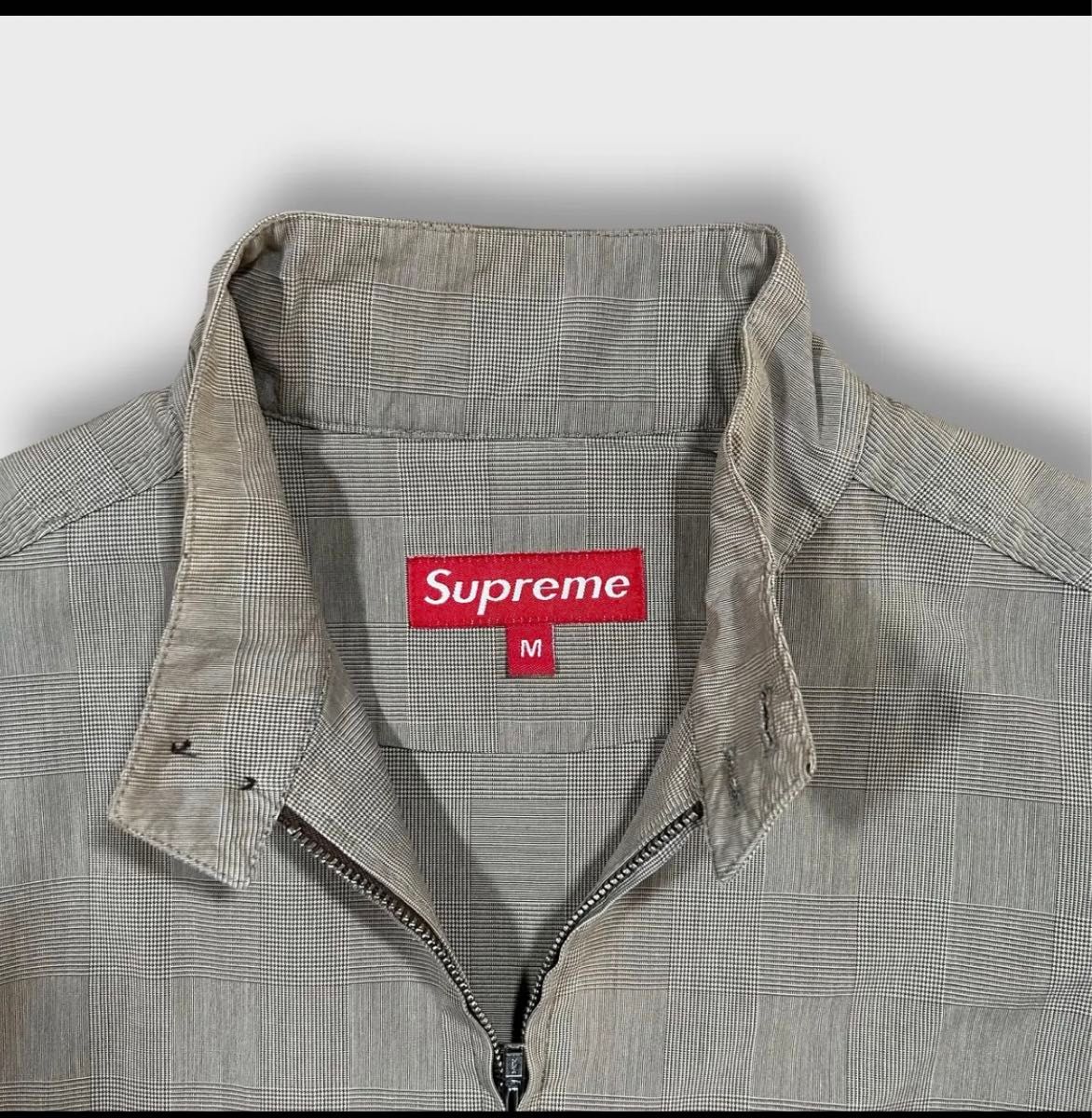 1990's Supreme check harrington jacket